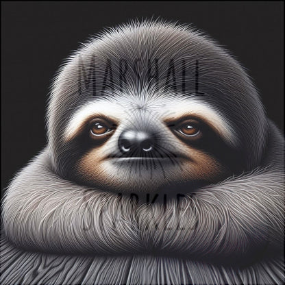 Moody Sloth © 40x40