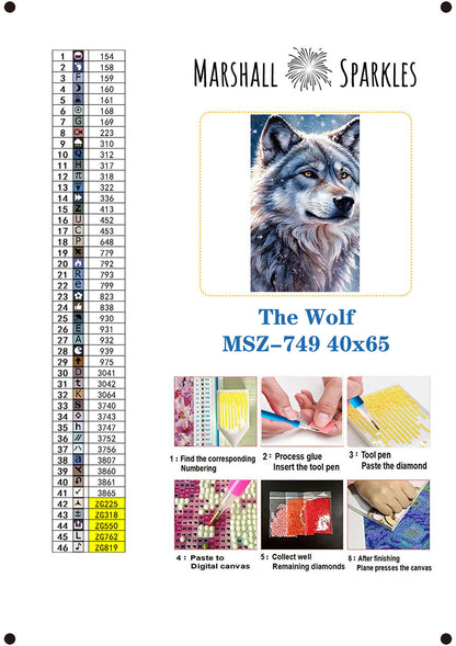 The Wolf © 40x65 (print to order)