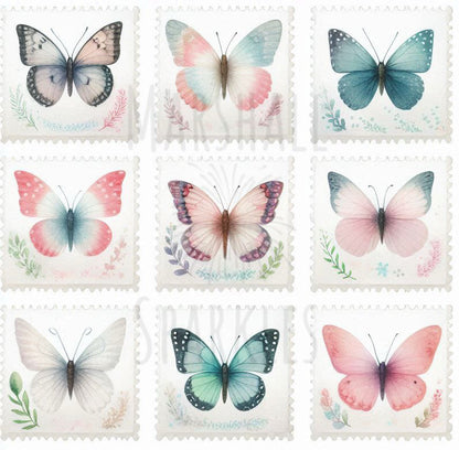Butterfly Stamps © 60x60