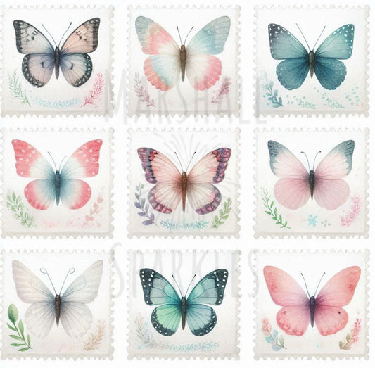 Butterfly Stamps © 60x60
