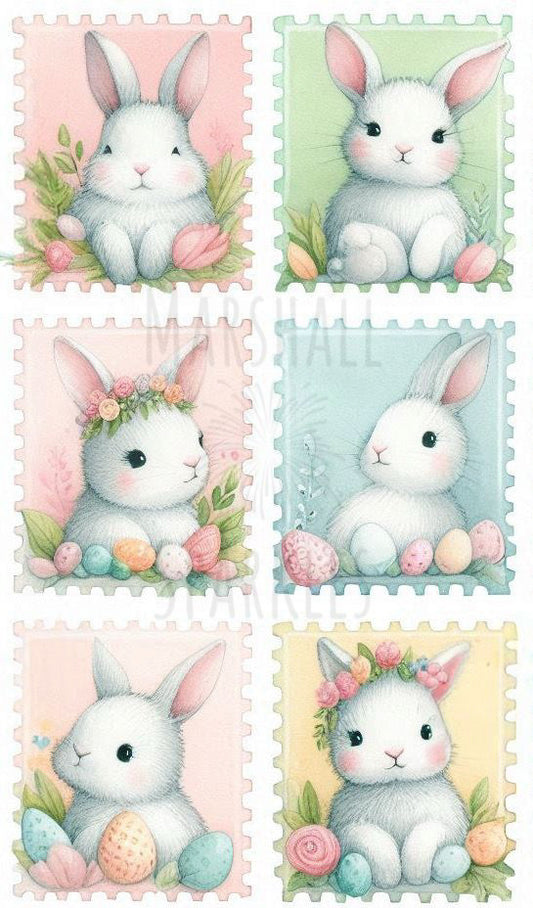 Rabbit Stamps © 60x100