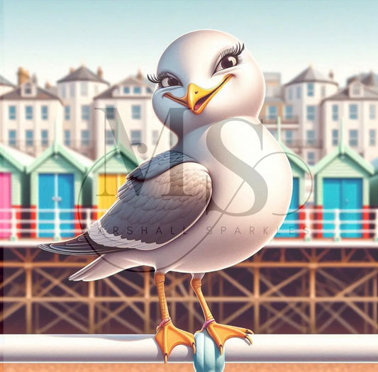 Brighton Seagull © 50x50