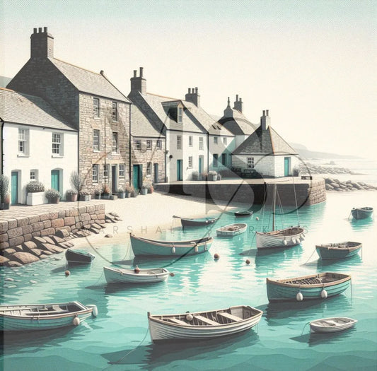 Cornish Harbour © 60x60