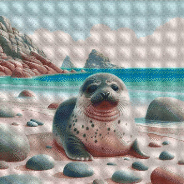 Cornish Seal © 50x50