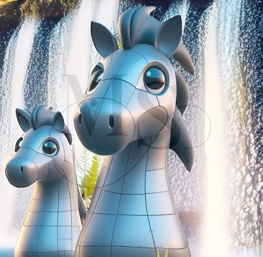 The Kelpies © 60x60