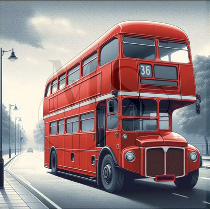 London Bus © 60x60