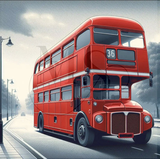 London Bus © 60x60