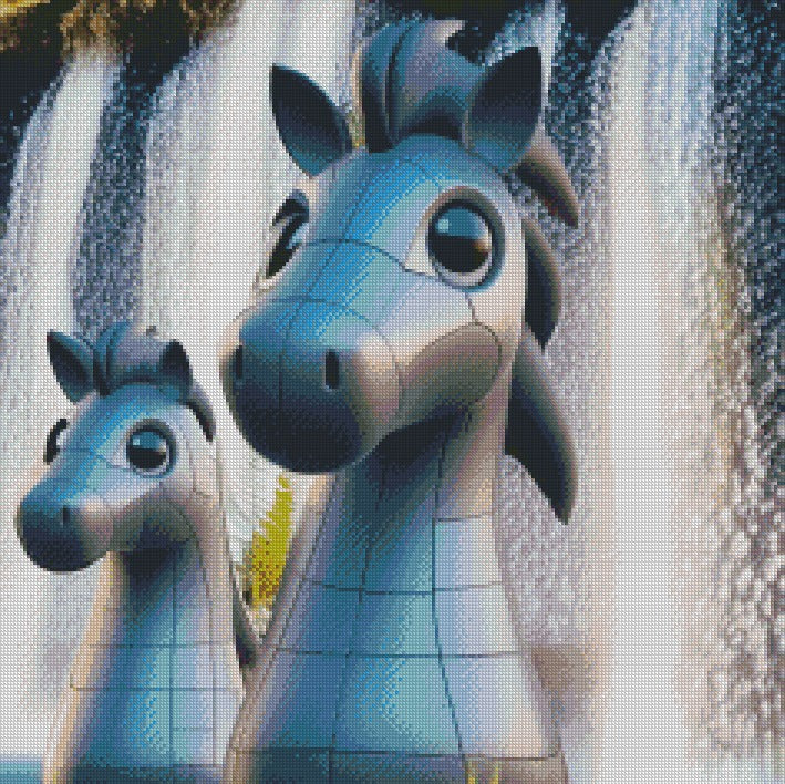 The Kelpies © 60x60