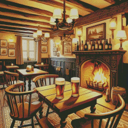 Cosy Pub Peak District Village © 60x60