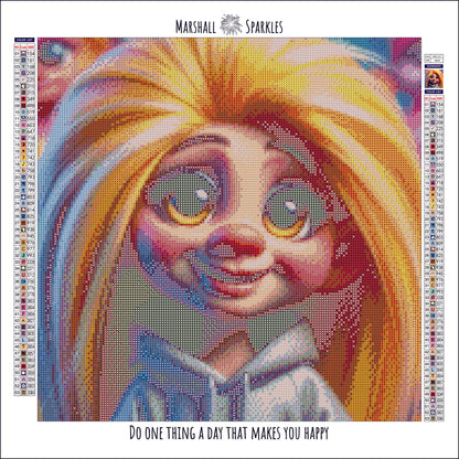 Harley Troll © 40x40 Square Fairy Drill