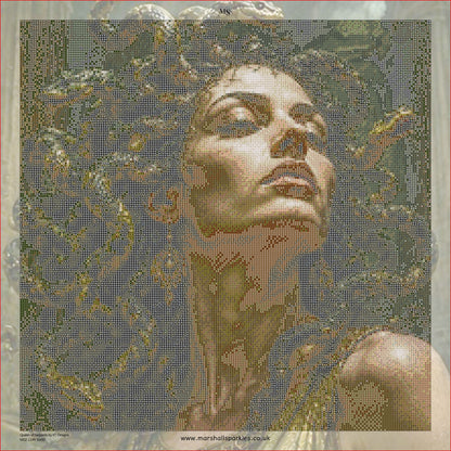 Queen of Serpents ©  50x50 by KT Designs