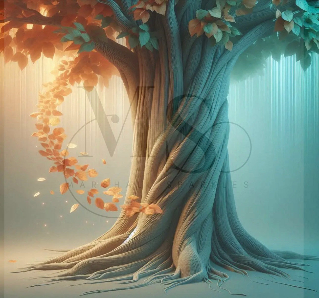 The Tree That Remembers Every Leaf © 60x60