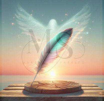 The Feather That Carries a Story © 60x60