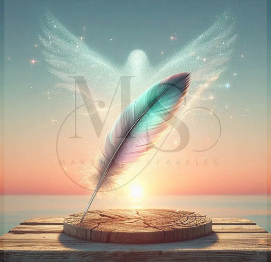 The Feather That Carries a Story © 60x60