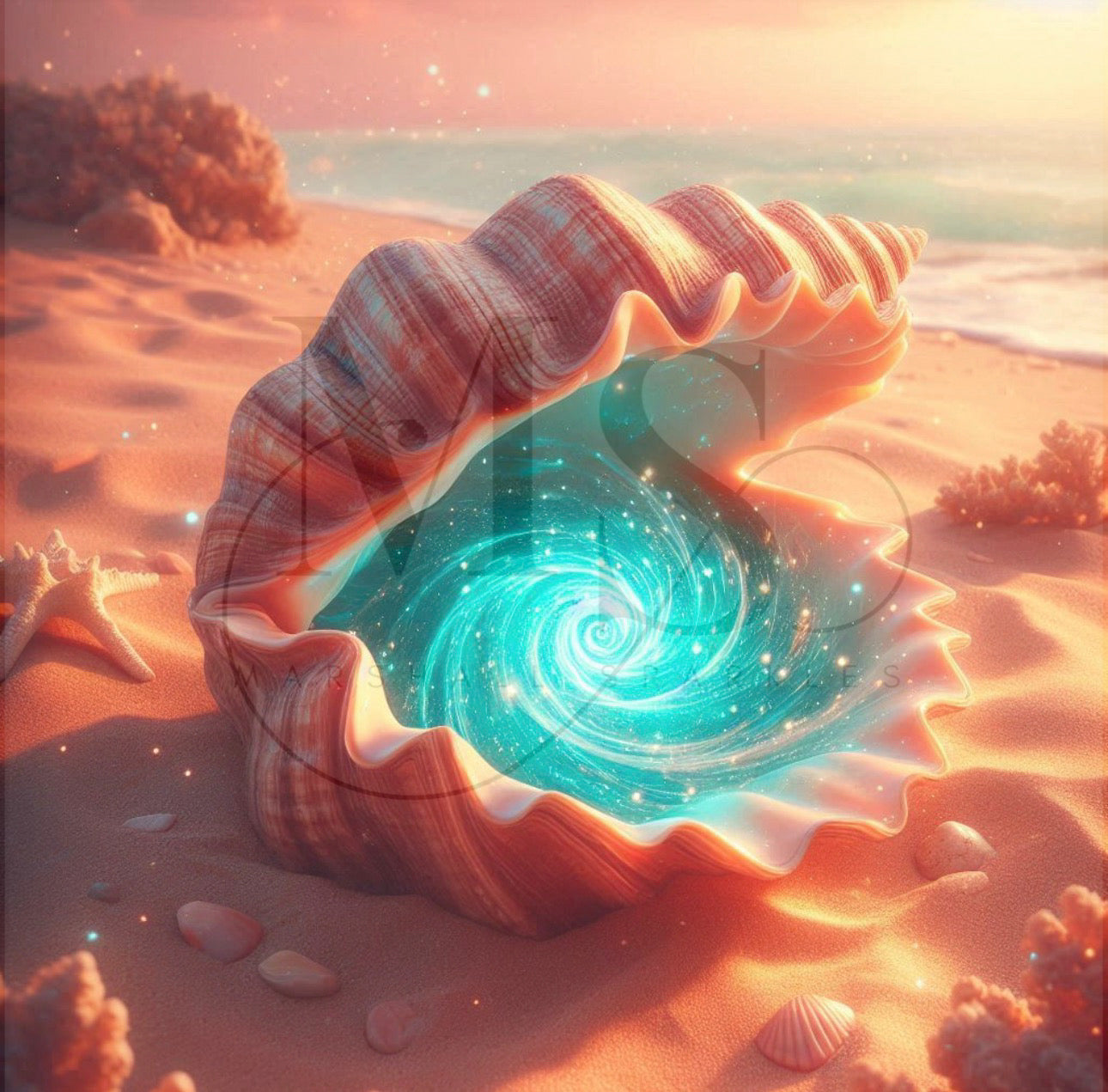 The Shell Remembers the Ocean © 60x60