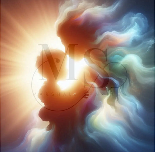 Mother and Child - The Last Hug © 60x60