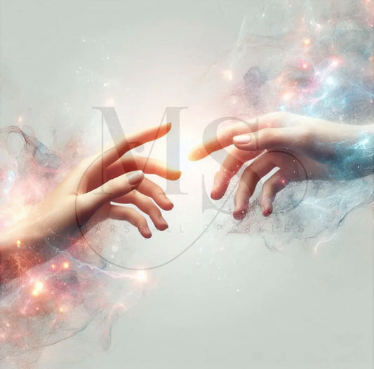 Mother and Child - The Almost Touch © 60x60