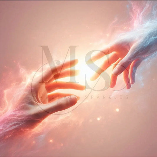 Father and Child - The Almost Touch © 60x60