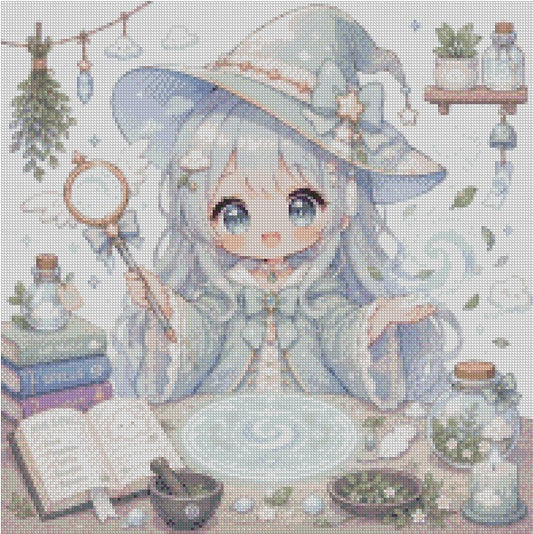 Little Element Witches - Air © 50x50 by Miss Millicent
