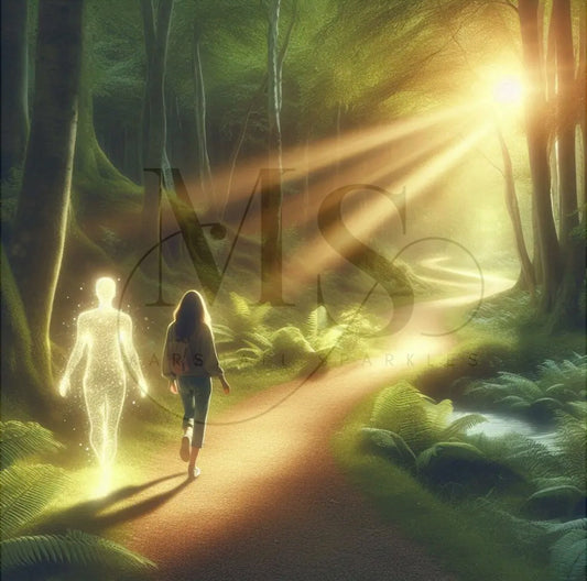 Mother and Son - The Memory that Walks © 60x60