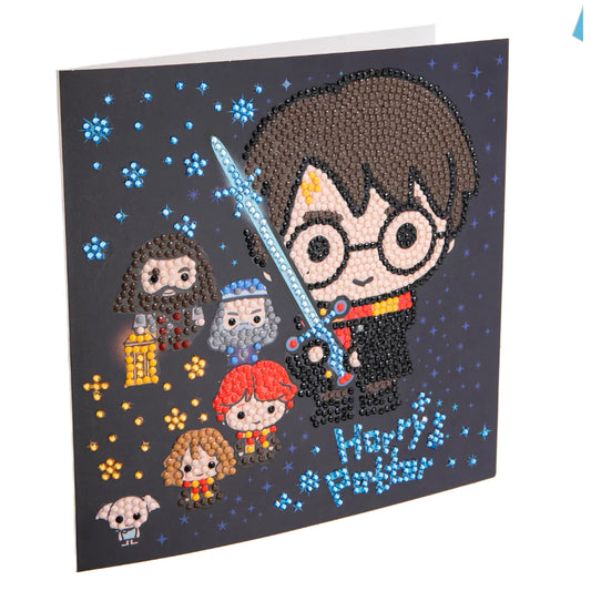 Craft Buddy - "Harry Potter Family" Harry Potter Crystal Art Card