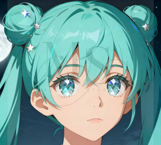 Mint & Moonlight © 50x50