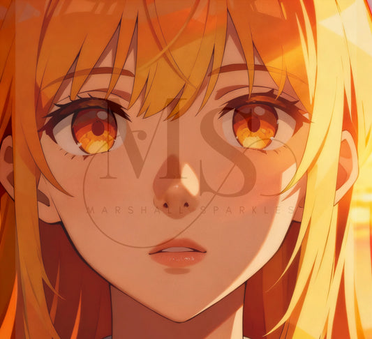 Golden Sunset Glow © 50x50