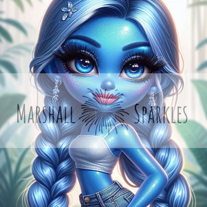 Emz © 50x50 (print to order)