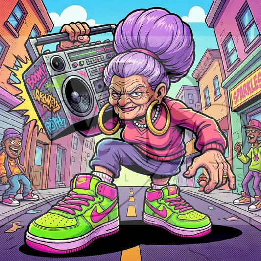 Street Granny © 50x50