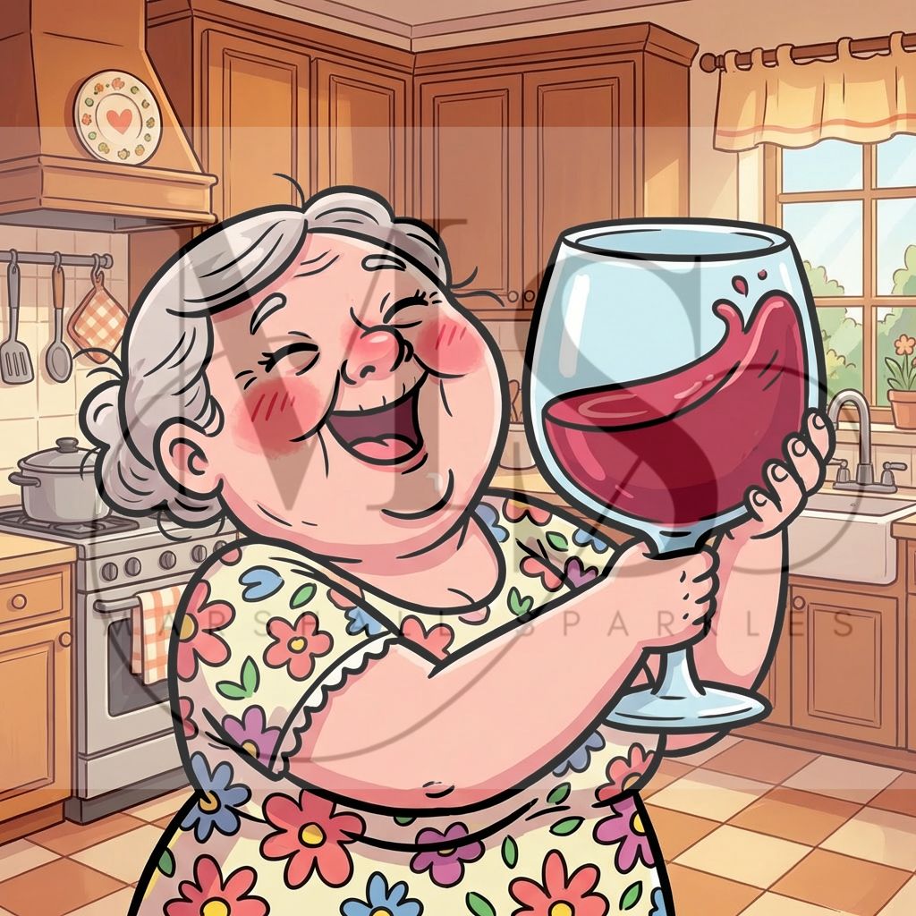 Day Drinker Granny © 50x50