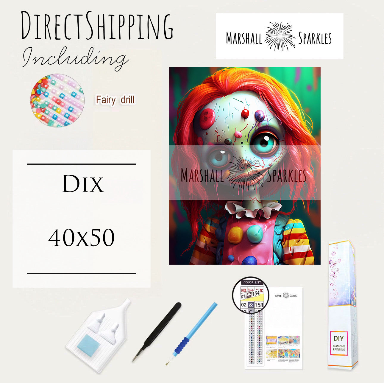 Dix 40x50