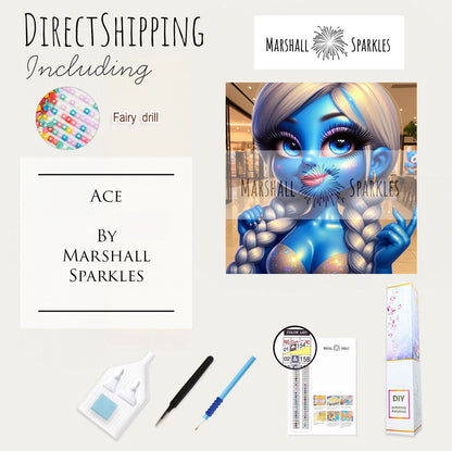 Ace © 50x50 (print to order)