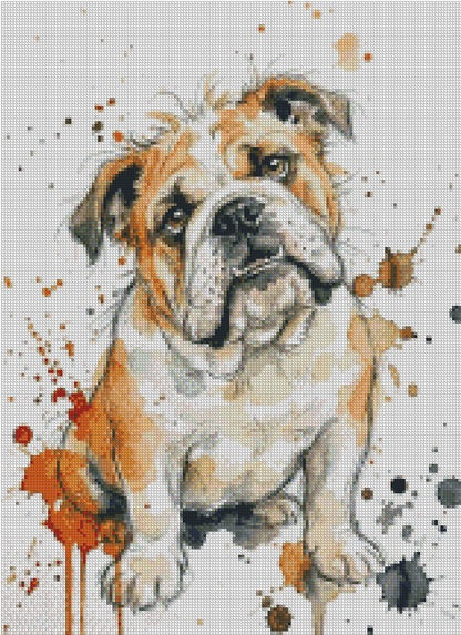 Olde English Bulldog © 40x55 - (print to order)