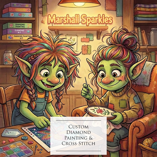 Custom Diamond Painting and Cross Stitch