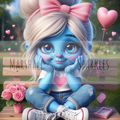 Carla © 50x50 (print to order)