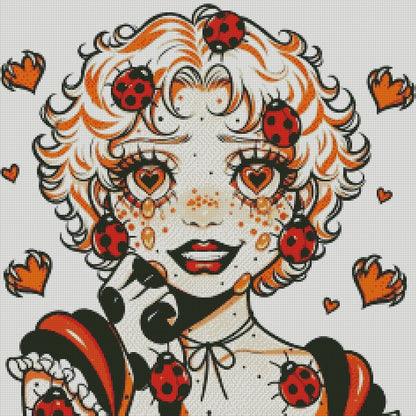 Marigold Ladybright © 60x60 with Neon Drills