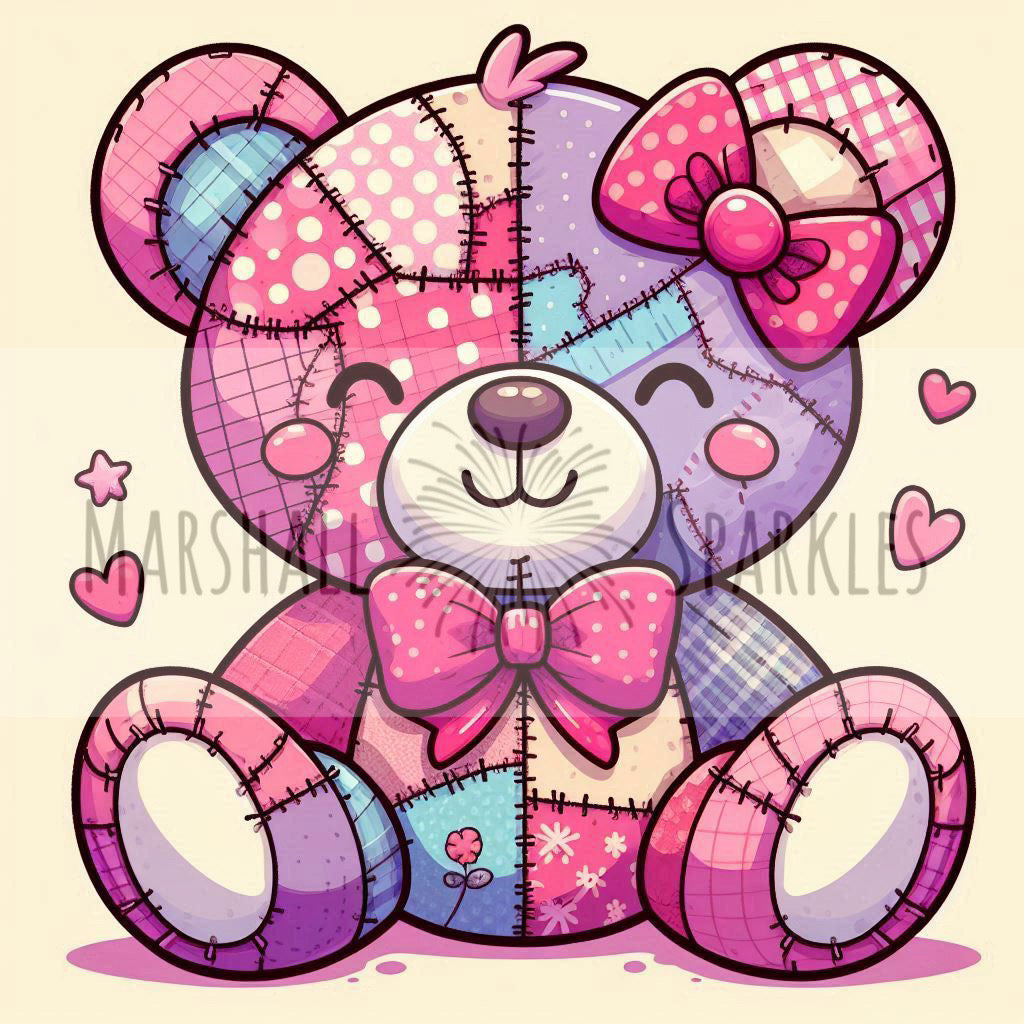 Pink Bear ©  40x40