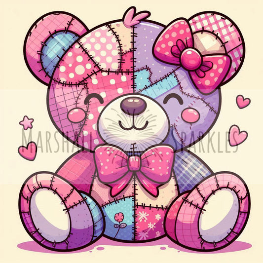 Pink Bear ©  40x40
