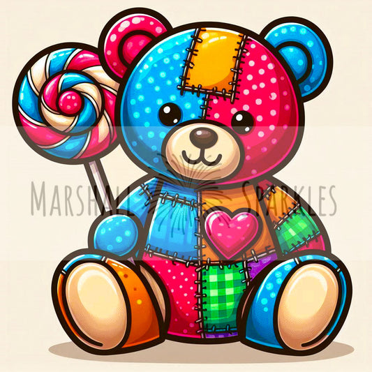 Lollypop Bear ©  40x40