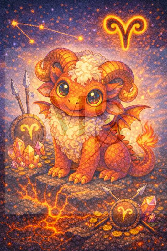 Aries © by Miss Millicent 40x60