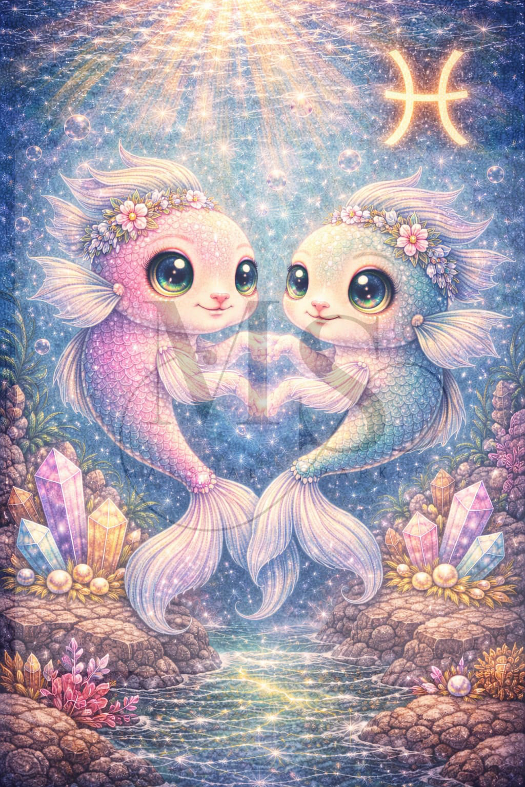 Pisces © by Miss Millicent 40x60