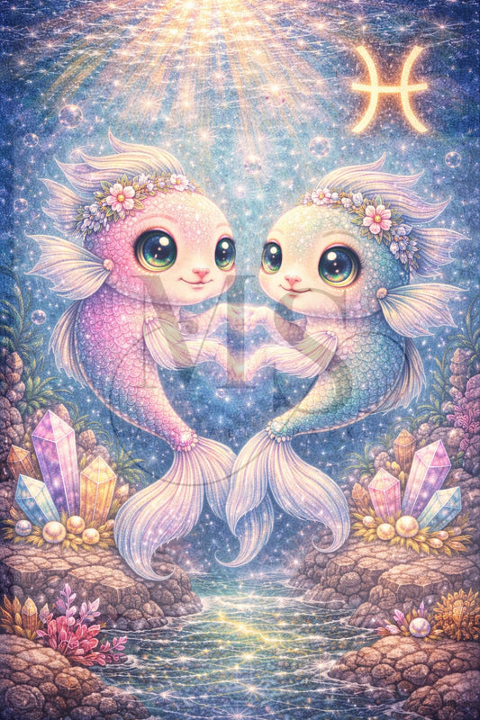 Pisces © by Miss Millicent 40x60