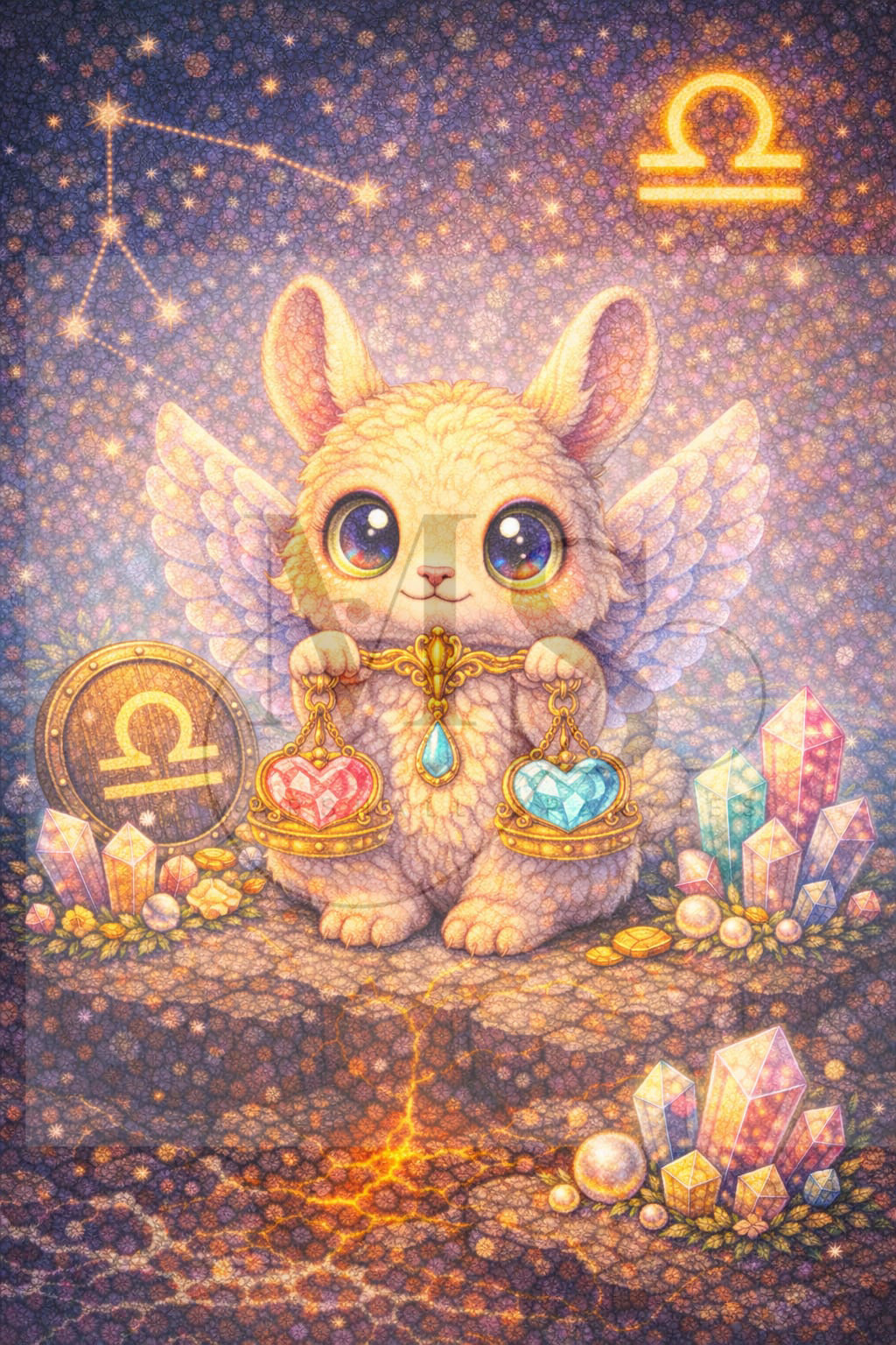 Libra © by Miss Millicent 40x60