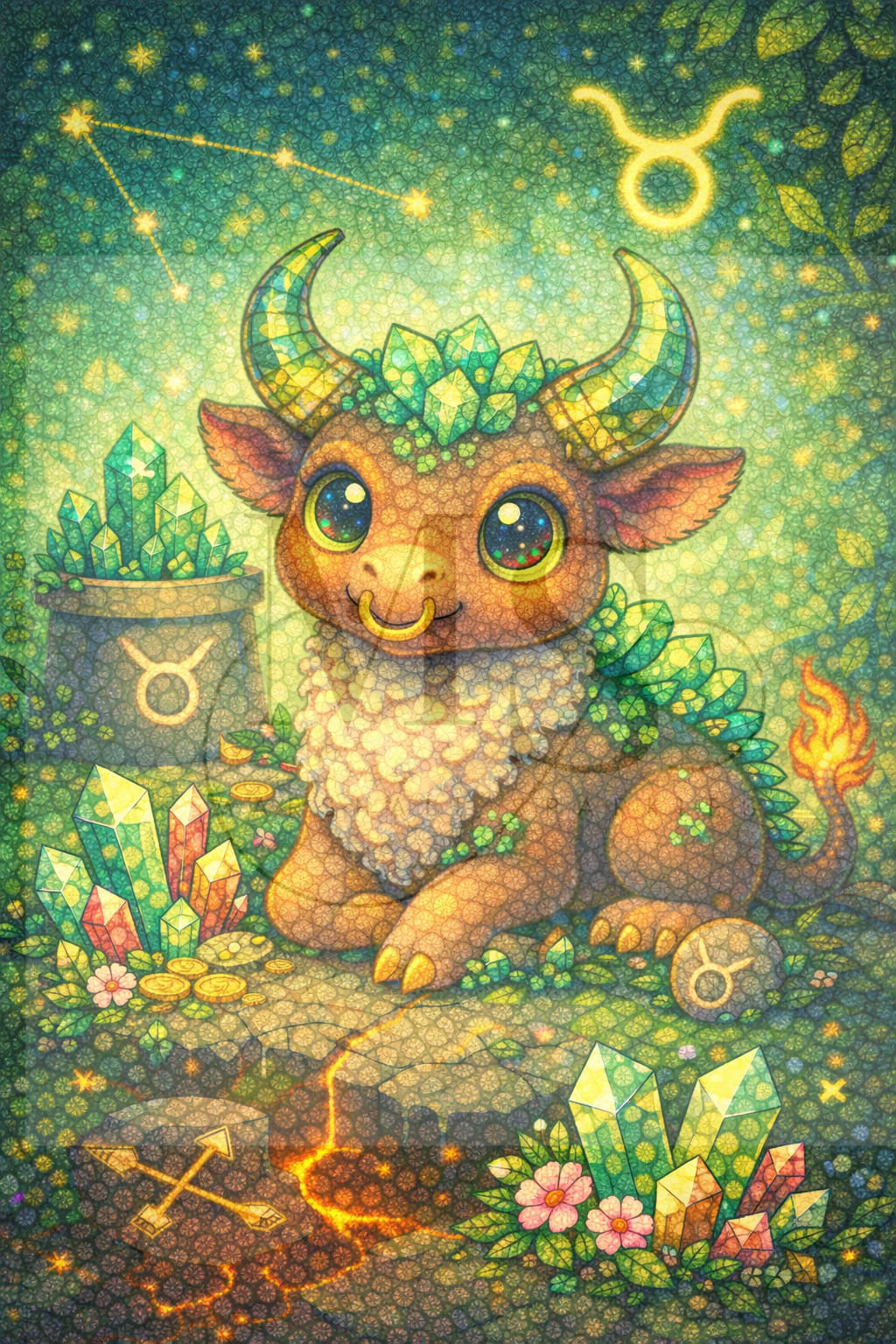Taurus © by Miss Millicent 40x60