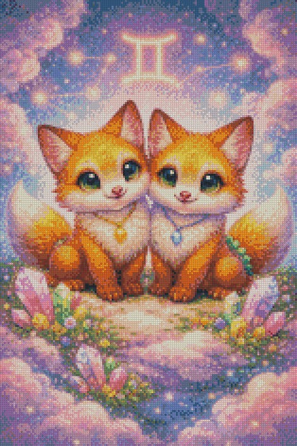 Gemini © by Miss Millicent 40x60