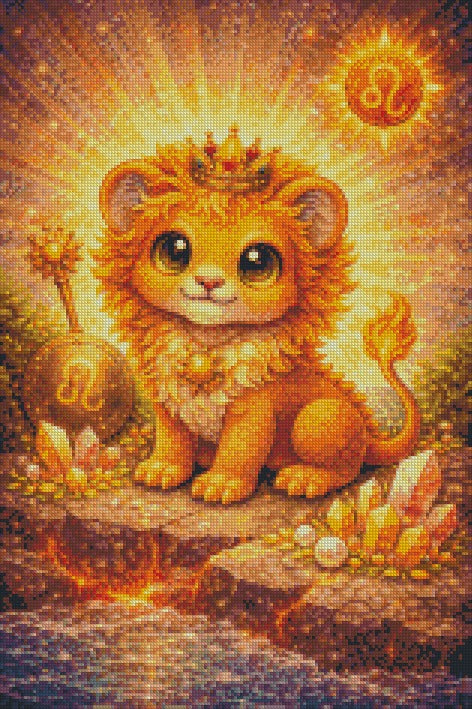 Leo © by Miss Millicent 40x60