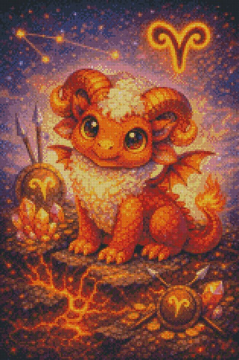 Aries © by Miss Millicent 40x60
