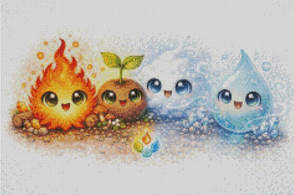 The Elements  © by Miss Millicent 60x40