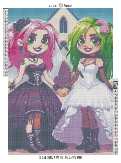 Amera & Sage © 50x75  (print to order)