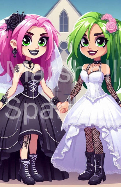 Amera & Sage © 50x75  (print to order)